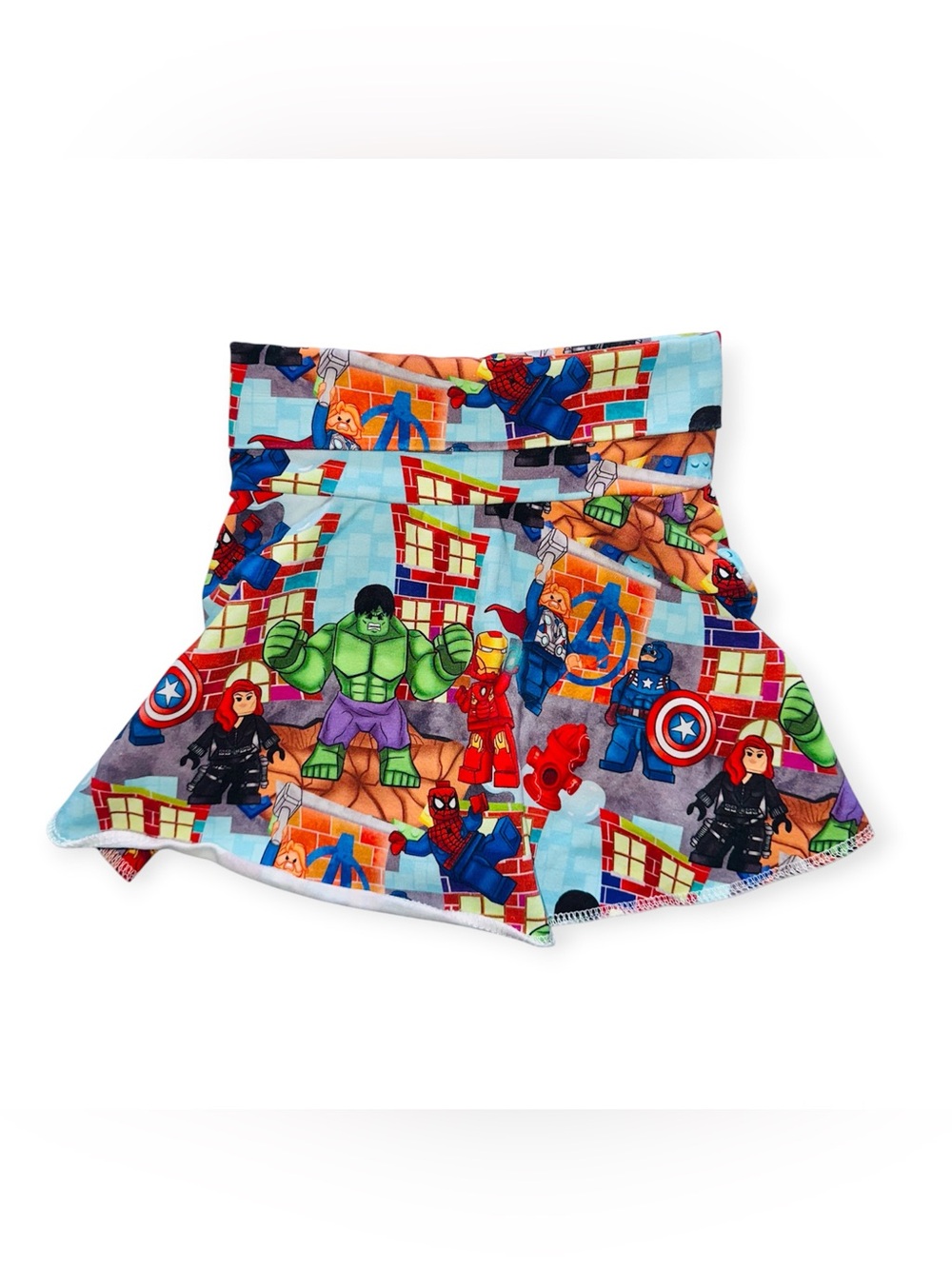 Cute Avengers Toddler Skirt